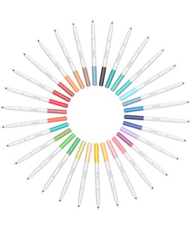 CRAFT WORLD 0.4 Tip Fine Point Pens Set - 30 Pack for Cricut Maker 3/Explore 3/Air 2 - Ultimate Writing Drawing Pen Accessories for Machine - Buy Online on SooperMarket.com