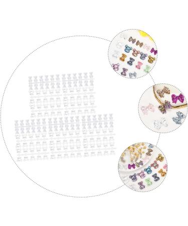 Healeved 3 Bear Head Nail Color Displaying Tool Transparent Nail Color Display Tool Bear Nail Color Displaying Tool Manicure Tools Nail Tools for Nail Art Nail Polish Polishing Plate - Buy Online on SooperMarket.com
