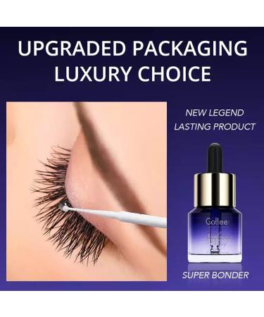 GOLLEEPRO Eyelash Extension Bonder - 15ML | Lash Glue Accelerator for Longer Retention | Lash Sealant for Eyelash Extensions - Buy Online on SooperMarket.com
