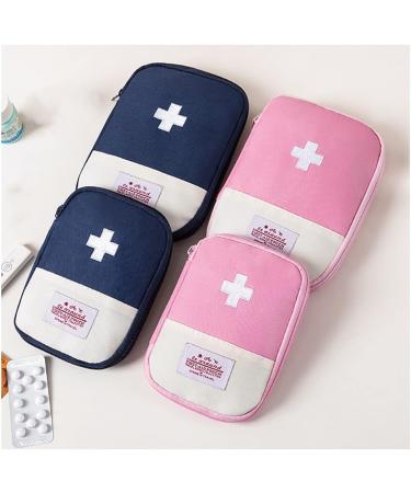 Surakey Mini First Aid Bag - Portable Medication & Emergency Storage for Travel Sports Camping - Compact Blue Design - Buy Online on SooperMarket.com