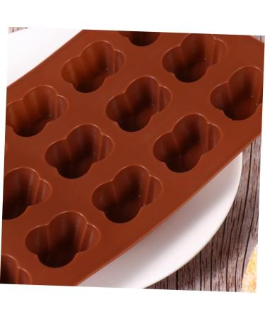 MAGICLULU Alphabet Stencils 2pcs Molder Mold for Chocolate Baking Tool para Paletas De Chocolate Non-Stick Molds Chocolate Making Molds Candy Pan Chocolate Ball Brownie 3D Bakeware - Buy Online on SooperMarket.com