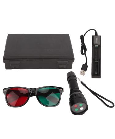 4 Dot Red Ophthalmic Portable Metal Worth 4 Dot Test Light Green Glasses Cushions Ophthalmic Optical Devices Instruments with Red Green Glasses for Ophthalmologists Orthoptists