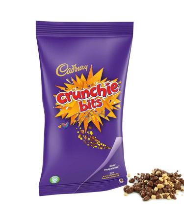 Crunchie Bits Milk Chocolate coated Honeycombed Pieces Baking Inclusions 500g