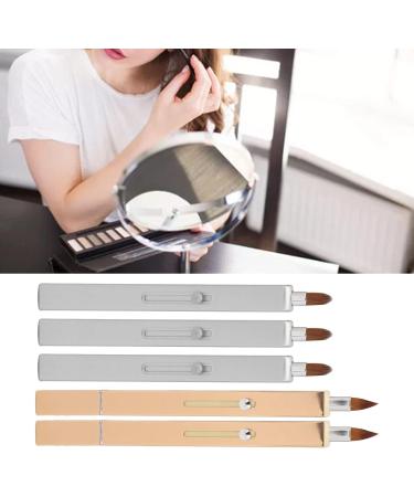 Double Ended and Single Ended Nylon Bristle Lip Brush Retractable Lip Brush Portable Multipurpose Lip Makeup Brush for Travel Home Lip Brush Applicators for Lipstick Lip Gloss Lip - Buy Online on SooperMarket.com