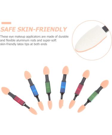 KALLORY Eyeshadow Eye Shadow Brush Eyeshadow Sponge Brush Double- ended Sponge Eye Shadow Sticks Eye Makeup (30 Piece) - Buy Online on SooperMarket.com
