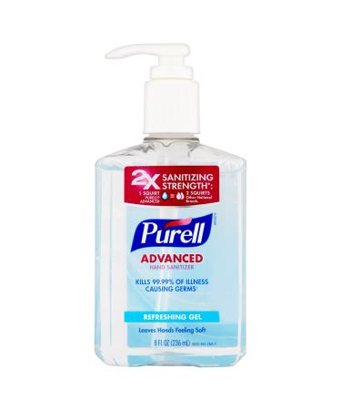 Purell Advanced Hand Sanitizer Refreshing Gel 8 oz