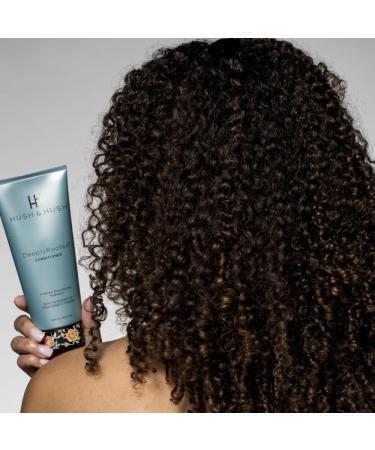 Hush & Hush Deeplyoted Conditioner - Intensive Vegan Hair Repair & Nourishing Moisture | 200ml - Paraben-Free & Fragrance-Free - Buy Online on SooperMarket.com