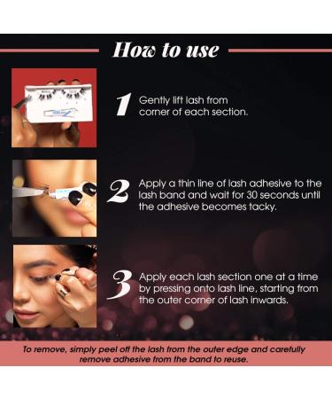 Ardell Pre-Cut Demi Wispies False Lashes 4 Pack with Free DUO Adhesive - Buy Online on SooperMarket.com