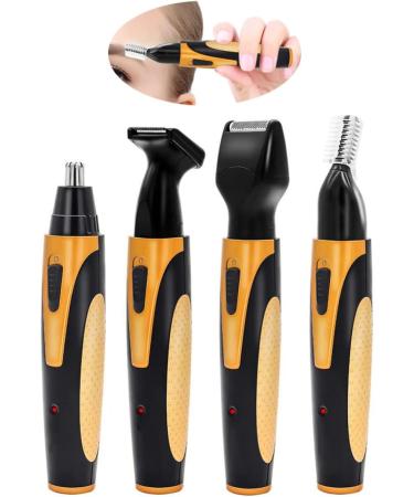 Buy 4-in-1 USB Rechargeable Nose Hair Trimmer | Men's Facial Hair Shaver & Groomer - Buy Online on SooperMarket.com