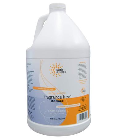 EARTH SCIENCE - Extra Gentle Fragrance Free Shampoo for Sensitive Hair and Scalp (1 gal.)