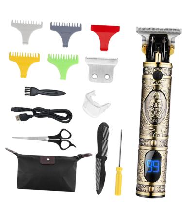 minkissy Beard Trimmer 1 Set Man Household Ma Stainless Steel Mens Trimmer