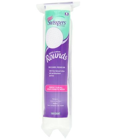 Swisspers Cotton Rounds 100 Count
