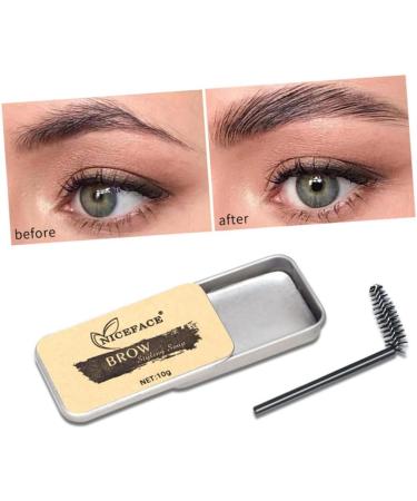 WOONEKY 1 Set Eyebrow Soap Clear Gel Brow Shaping Soap Brow Styling Cream Gel De Cejas Transparente Wax - Buy Online on SooperMarket.com