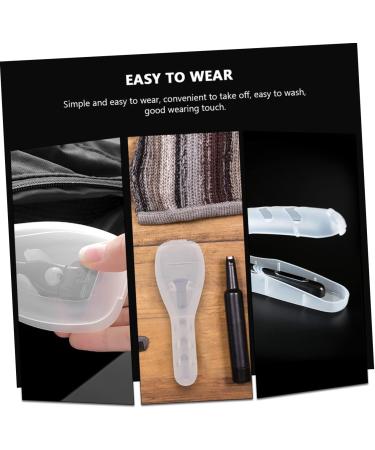 Beavorty 5er Boxes Travel Case for Razors - Clear Shaver Organizer & Storage Container for Men | Ideal Razor Holder for Travelers - Buy Online on SooperMarket.com