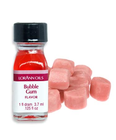LorAnn Bubble Gum SS Flavor, 1 dram bottle (.0125 fl oz - 3.7ml - 1 teaspoon)
