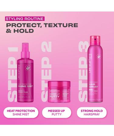 Lee Stafford Hair Styling Pomade | Messed Up Putty - Lightweight Texturizing Wax for All Hair Lengths Firm Hold 1.7 Fl Oz - International Shipping Available - Buy Online on SooperMarket.com