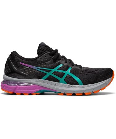 ASICS Women's GT-2000 9 Trail Running Shoes - Size 8, Black/Baltic Jewel - Buy Online on SooperMarket.com
