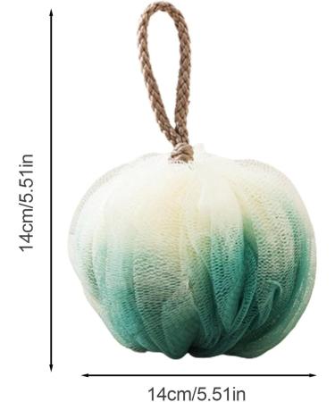 Large Loofahs for Shower Exfoliation Bath Sponge Super Soft Exfoliation Bath Sponge Dual-Use Foaming Bath Ball for Travel Home Hotel Green - Buy Online on SooperMarket.com