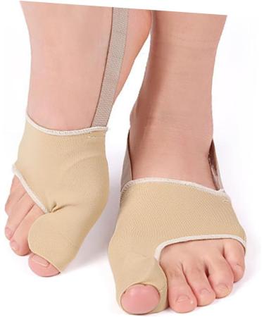 Healeved Bunion Socks 1pair | Hallux Valgus Corrector Nylon Splitter Guard | Orthodontic Belt Stretcher Band | Hallux Valgus Socks | 9.8x7cm - Buy Online on SooperMarket.com