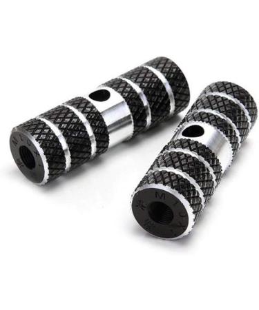 Amotor 2Pcs Black Aluminum Alloy BMX Lead Foot Pegs - Buy Online on SooperMarket.com