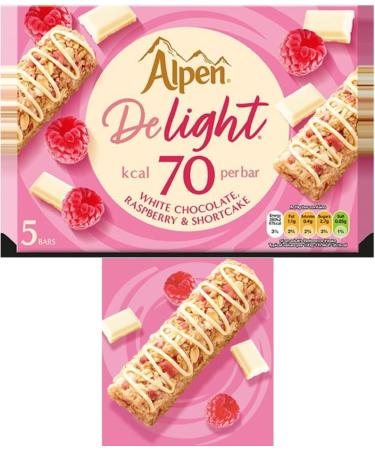 Alpen Delight Cereal Bars Bundle Pack of 5 Different Flavours 25 Bars Total. Low Calorie High in Fibre and Low in Salt. With Sesame Snap Gluten Free Snack Bar - Buy Online on SooperMarket.com