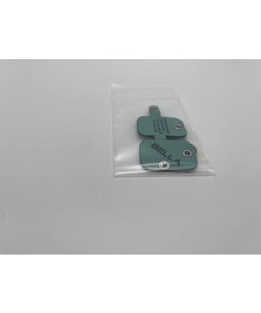 Custom Engraved Copter Farm Dog Collar Accessories | Art & Real Leather Bags | Turquoise Rectangle Design - Buy Online on SooperMarket.com