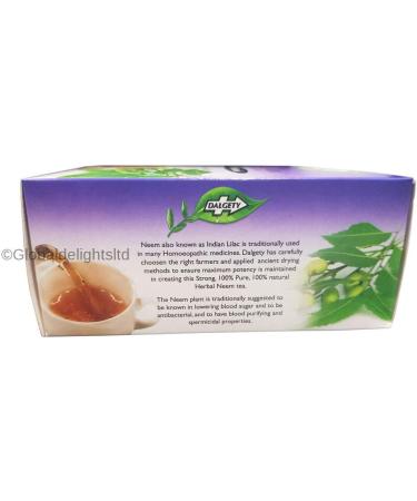 2 x Dalgety Strong Pure Neem (Indian Lilac) Herbal Tea - Buy Online on SooperMarket.com