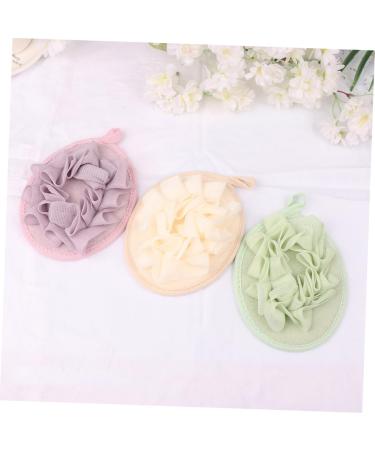 NOLITOY 9 Pcs Back Loofah Shower Sponge Set | Exfoliating Bath Accessories & Soft Mesh Pouf Scrubber for Ultimate Clean & Relaxation - Buy Online on SooperMarket.com