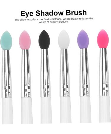 MUSISALY 6pcs Eye Shadow Brush Makeup Tools Sponge Eyeshadow Applicator Dual Sided Eyeshadow Brush - Buy Online on SooperMarket.com