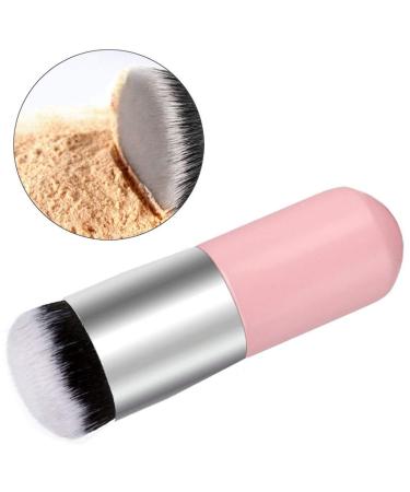 Buy Pink Large Round Buffer Foundation Makeup Brush - Short Wooden Handle for BB Cream - Health & Beauty Tools - Buy Online on SooperMarket.com