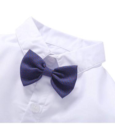 AmzBarley Baby Boys Gentleman Suit | Grey Tuxedo Rompers for Kids | Birthday Party Outfit | 3-4 Years - Buy Online on SooperMarket.com