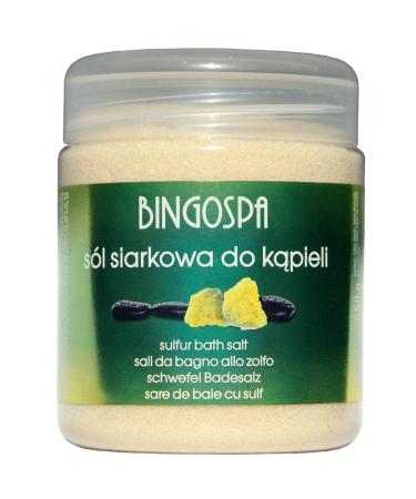Sulphur salt for skin inflammation and callus 550 g BINGOSPA