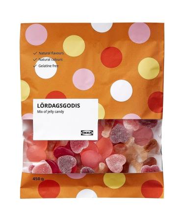 L RDAGSGODIS Jelly Candy Mix - Assorted Sweet Treats 450g