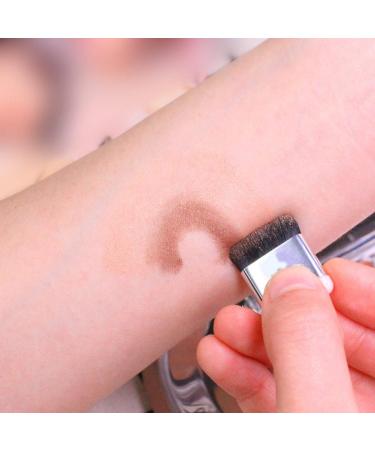 Lazy Eyeshadow Two-Tone Glitter Palette | Waterproof & Long Lasting | Easy Makeup Set with Brush - Buy Online on SooperMarket.com