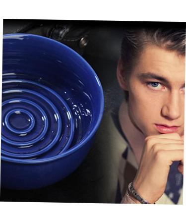 Angoily Shaving Bowl Set for Men - 2 Ceramic Soap Shells 11.5x11.5cm - Perfect for Shaving Foam & Brush - International Shipping Available - Buy Online on SooperMarket.com