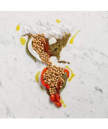 FILLOS Panamanian Garbanzo Beans 6 Count 10oz - Ready to Eat Sofrito Beans with Fresh Vegetables - Microwavable, Non-GMO, Vegan - Plant Protein Source - Buy Online on SooperMarket.com