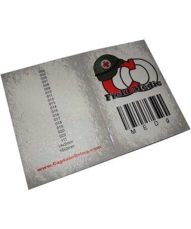 Captain O-Ring Field Medic Paintball Oring Kit - 21 Color Coded Sizes, 63 Orings - Buy Online on SooperMarket.com