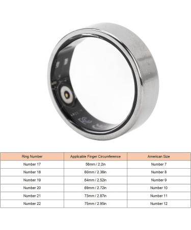 Health Tracker Ring Lightweight Smart Sleep Quality Detection Health Ring for Daily Use (17)(20 20)(20 20) 20 20 - Buy Online on SooperMarket.com