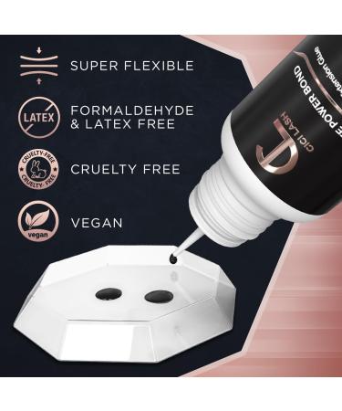 Elite Power Eyelash Extension Glue - 8 Week Retention Fast Drying Latex Free 5ml - Perfect for Professionals - Buy Online on SooperMarket.com