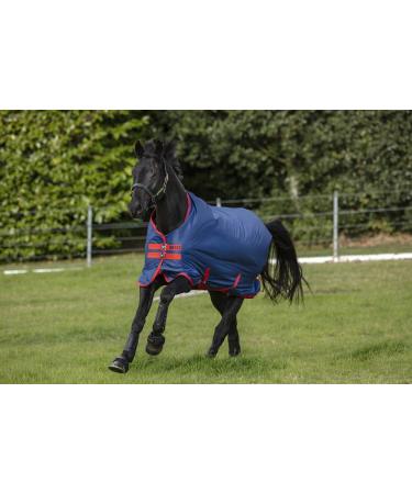 Horseware Mio T/O Lite Turnout Rug waterproof Black/Turq & Black HW 20 155cm
