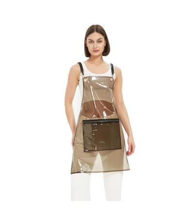 MIKI WELL Hair Stylist Apron - Adjustable Apron with Pockets Black