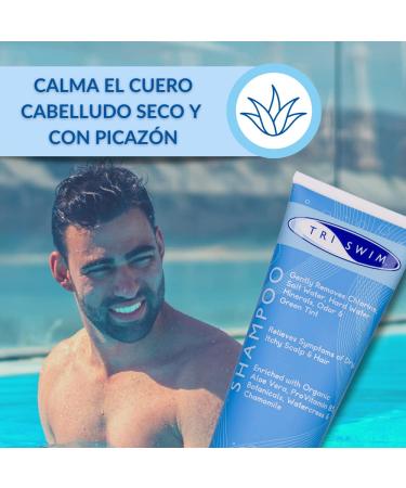 TRISWIM Chlorine Removal Swimmers Shampoo 8.5 fl.oz - Moisturizing & Repairing Hair - Buy Online on SooperMarket.com
