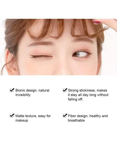 Eyelid Tape For Hooded Eyes Lifter 72 Pairs Invisible Double Eyelid Tape Adhesive Makeup Sets Double Eyelid Tape Double Sided Eyelid Sticker Makeup Tool (Half Round Shape) - Buy Online on SooperMarket.com