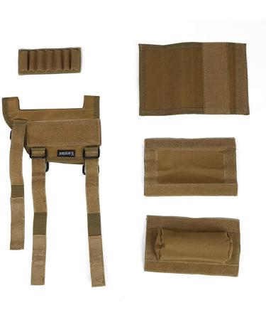 KWNRAOR Rifle Cheek Riser with 7 Buttstock Ammo Holder - Khaki - Buy Online on SooperMarket.com