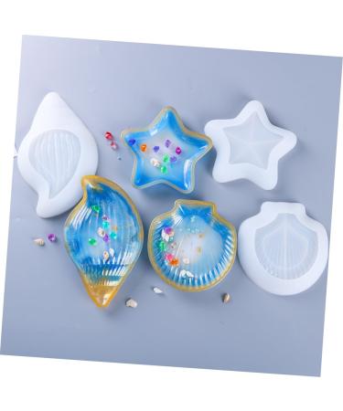 STOBOK Dish Mold Nativity Craft Chocolate Candy Molds De Para Gelatinas Marine Ornament White White 15.5X15.5CM - Buy Online on SooperMarket.com