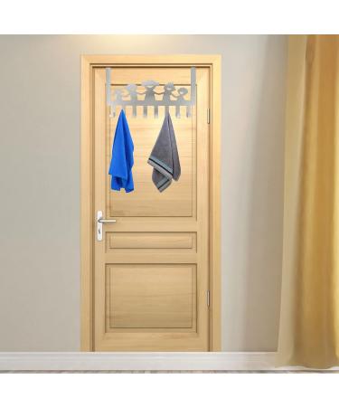 CHILDWEET Door Hanger 1pc Door Back Hook Over Door Towel Bar Over The Door Towel Racks for Bathroom Door Hanging Row Hook - Buy Online on SooperMarket.com