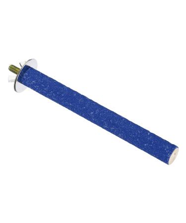 Patikil 0.6x5.5 Bird paw bird wood barsch stand cage accessories for small bird parrot love bird parlor parlor sittich blue 0.6x5.5 "blue