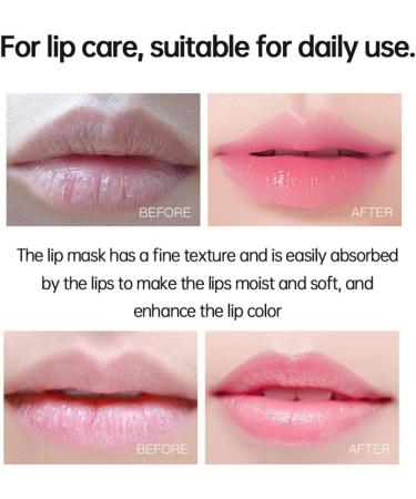 Lip Scrub Exfoliator Lip Overnight Moisturizer Sleeping Cream Lip Repair Balm Strawberry - Buy Online on SooperMarket.com