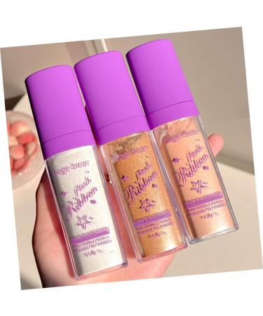 Mikinona Face Glitter 3pcs Highlight Pat Powder Glitter Loose Face Powder Makeup Highlighter Body Makeup Powder Voss Fairy - Buy Online on SooperMarket.com