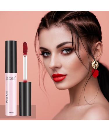 Ikasus Moisturizing Waterproof Lip Gloss - Long-Lasting Multi-Use Lip Tint & Stain | Peelable Non-Staining Plumping Mini Liquid Lipstick - Buy Online on SooperMarket.com